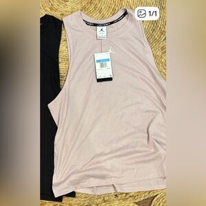 Jordan Women's dusty Pink dri-fit Tank Top